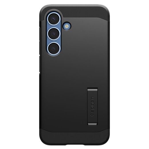 Чехол-подставка Spigen Tough Armor MagSafe Black для Samsung Galaxy S25 (ACS09008)