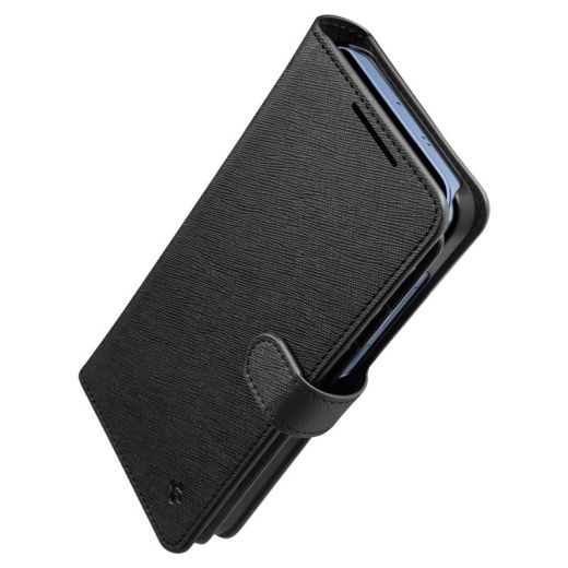 Чохол-книжка Spigen Wallet S Black для Samsung Galaxy S25 Plus (ACS09125)