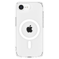 Прозрачный чехол Spigen Crystal Hybrid MagSafe Clear White для iPhone 16e (ACS09128)