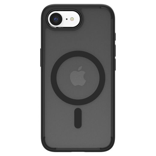 Прозрачный чехол Spigen Ultra Hybrid MagSafe Frost Black для iPhone 16e (ACS09144)