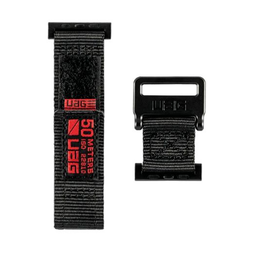 Ремешок UAG Active Strap Black для Apple Watch 41|40|38mm (19149A114040)