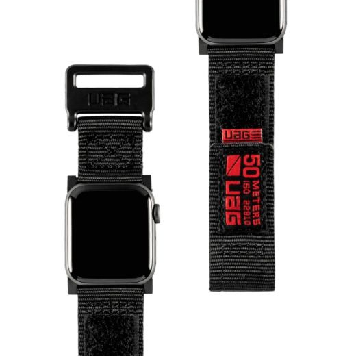 Ремінець UAG Active Strap Black для Apple Watch 41|40|38mm (19149A114040)