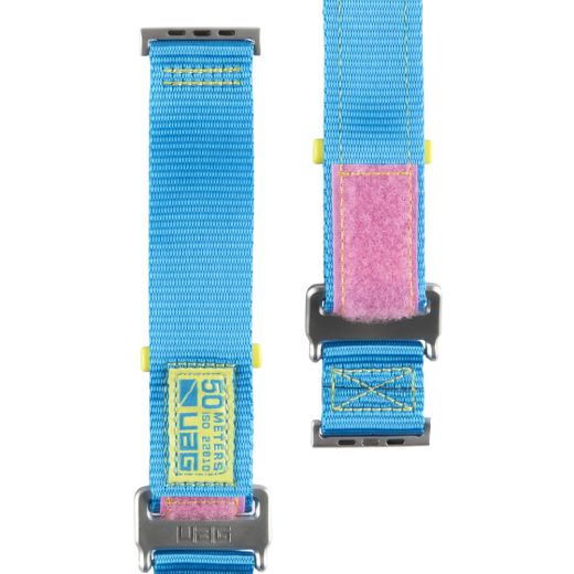 Ремешок UAG Active LE Strap Blue/Pink для Apple Watch 49mm | 45mm | 44mm (19148A115695)