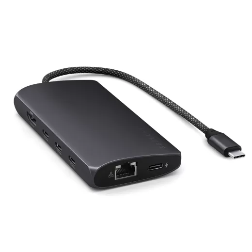 Адаптер Satechi USB-C Multiport Adapter 8K With Ethernet V3 Midnight (ST-P8KED)