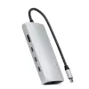 Адаптер Satechi USB-C Multiport Adapter 8K With Ethernet V3 Silver (ST-P8KES)