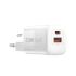Быстрая зарядка WIWU [Wi-U008] Wall Fast Charger PD+QC 33W White
