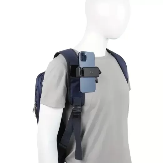 Держатель для телефона на рюкзак CasePro Adjustable ABS Mount Clip