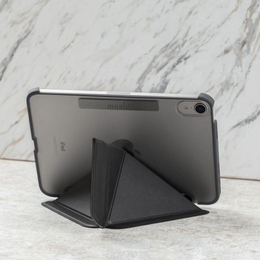 Чехол-подставка Moshi VersaCover Case with Folding Cover Charcoal Black для iPad mini 6 (2021) (99MO064081)