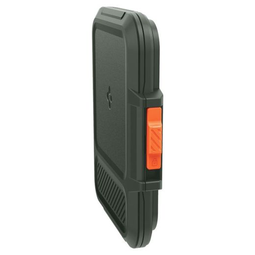 Магнітний гаманець Spigen iPhone Lock Fit MagSafe Wallet Military Green (AFA08528)