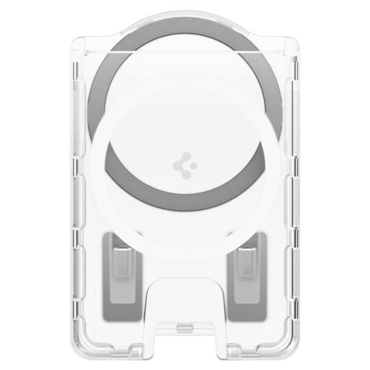 Магнітний гаманець Spigen Ultra Hybrid Wallet MagSafe+ Crystal Clear для Samsung Galaxy S25 Series (AFA09207)