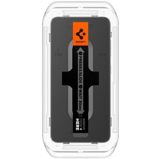 Захисне скло Spigen Glass tR EZ Fit HD Transparency 2 шт. для Samsung Galaxy S25 | S24 (AGL07440)