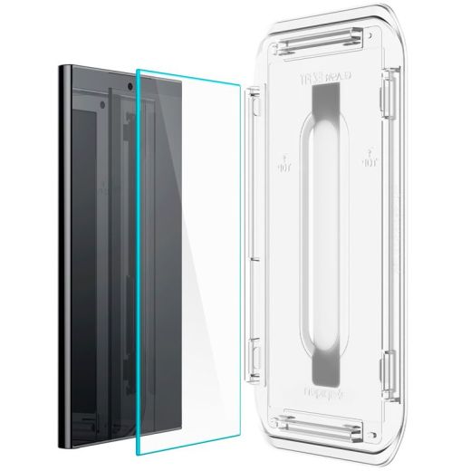 Защитное стекло Spigen Glass tR EZ Fit HD Transparency 2 шт. для Samsung Galaxy S24 Ultra (AGL07495)