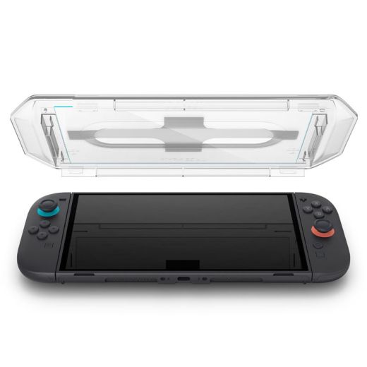Захисне скло Spigen Screen Protector GLAS.tR EZ Fit для Nintendo Switch 2 (AGL09111)