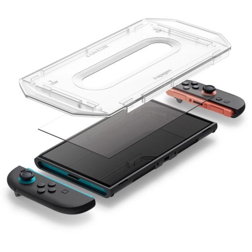 Захисне скло Spigen Screen Protector GLAS.tR EZ Fit для Nintendo Switch 2 (AGL09111)