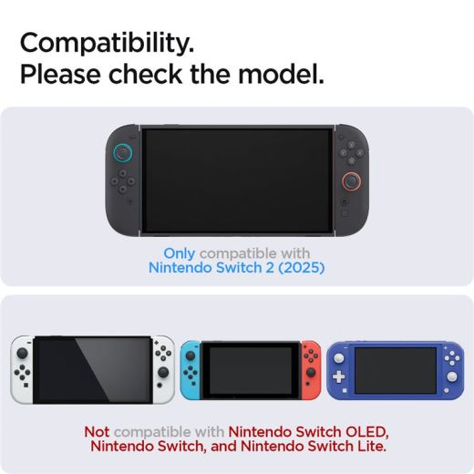 Захисне скло Spigen Screen Protector GLAS.tR EZ Fit для Nintendo Switch 2 (AGL09111)