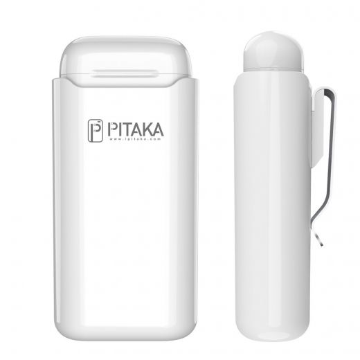 Чехол Pitaka Air Pal Essential White для AirPods