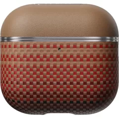 Карбоновий чохол Pitaka Aramid Fiber Magnetic Case Sunset для AirPods 4 (2024) (APM2405)