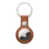 Оригінальний чохол-брелок AirTag Leather Key Ring Saddle Brown (MX4M2)