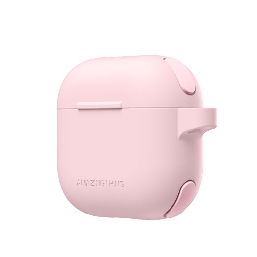Чохол з карабіном AmazingThing Omni GripClip Case Pink для Airpods Pro 2 (APROP2OMPK)