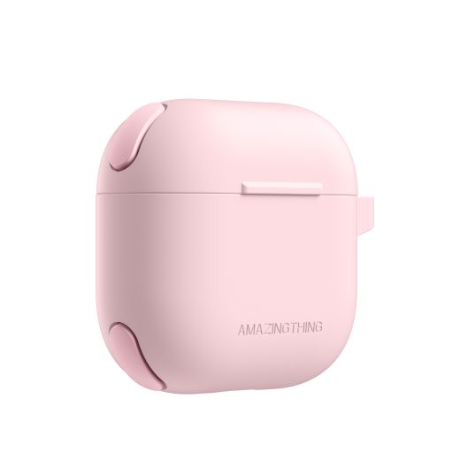 Чохол з карабіном AmazingThing Omni GripClip Case Pink для Airpods Pro 2 (APROP2OMPK)