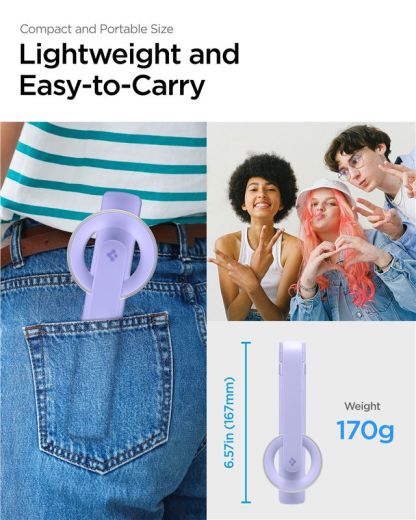 Монопод-штатив для телефону Spigen MagSafe Tripod Selfie Stick Lavender (AMP07658)