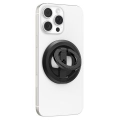 Магнітне кільце-підставка для телефону Spigen O-Mag Magnetic Phone Holder with Adjustable Stand Black (AMP08822)