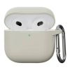 Чохол з карабіном CasePro Case Antigua White для AirPods 4