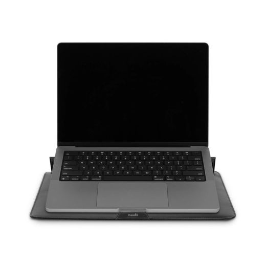 Чехол Moshi Muse 3-in-1 Slim Laptop Sleeve Jet Black для MacBook Pro 14" | MacBook Air 13" M2 | M3 (2023 | 2024) (99MO034009)