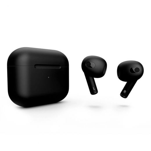 Бездротові матові навушники Apple AirPods 3 with Wireless Charging Case Black