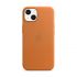 Чохол CasePro Leather Case with MagSafe Golden Brown для iPhone 13 