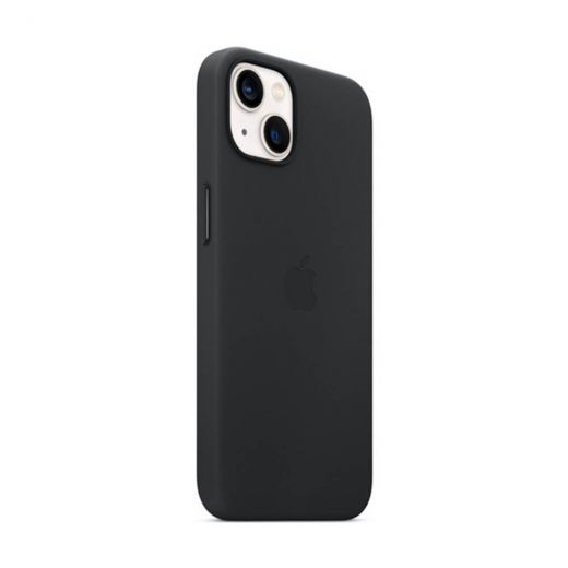 Чохол CasePro Leather Case with MagSafe Midnight для iPhone 13 