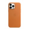 Чехол CasePro Leather Case with MagSafe Golden Brown для iPhone 13 Pro Max