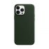 Чохол CasePro Leather Case with MagSafe Sequoia Green для iPhone 13 Pro Max