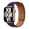 Оригинальный ремешок Apple Leather Link Size M | L Dark Cherry для Apple Watch 45mm | 44mm | 42mm (ML7X3)