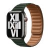 Оригинальный ремешок Apple Leather Link Size S | M Sequoia Green для Apple Watch 45mm | 44mm | 42mm (ML7Y3)