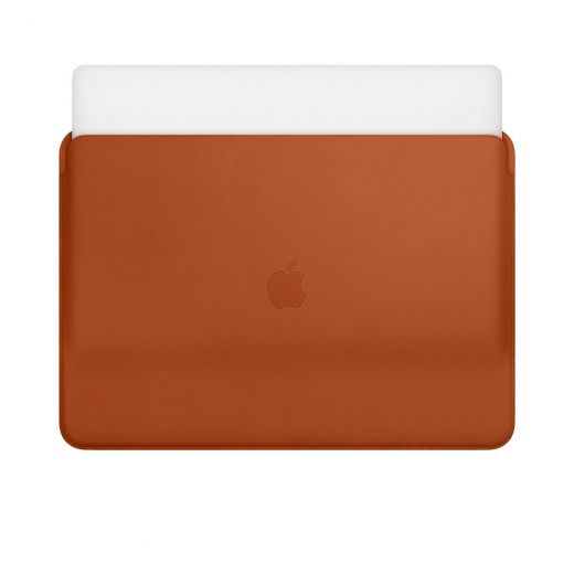 Шкіряний чохол Apple Leather Sleeve Saddle Brown (MRQV2) для MacBook Pro 15" with Touch Bar