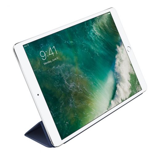 Чохол Apple Leather Smart Cover Midnight Blue для iPad Pro 10.5" (2017) (MPUA2)