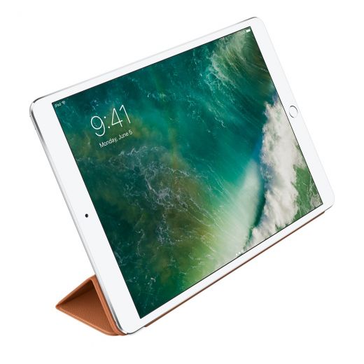 Чохол Apple Leather Smart Cover Saddle Brown для iPad Pro 10.5" (2017) (MPU92)