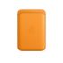 Чехол Apple Leather Wallet with MagSafe California Poppy (High copy) для iPhone