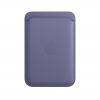 Кожаный чехол-кошелек с локатором Apple Leather Wallet with MagSafe Wisteria (MM0W3) для iPhone 12 | 13 | 14