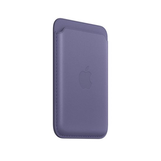 Шкіряний чохол-гаманець з локатором Apple Leather Wallet with MagSafe Wisteria (MM0W3) для iPhone 12 | 13 | 14
