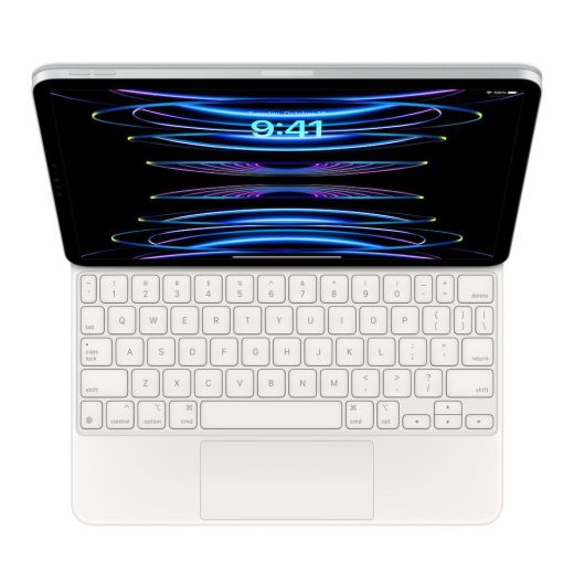 Чехол-клавиатура Apple Magic Keyboard White (MJQJ3) для iPad Pro 11" (2021 | 2022 | M1 | M2) | Air 10.9" 4 | 5 (2020 | 2022) Open box