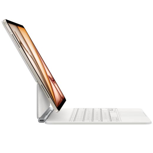 Чохол-клавіатура Apple Magic Keyboard White (US English) для iPad Air M3 | M2 (2025 | 2024) (MDFW4)