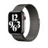Оригінальний ремінець Apple Milanese Loop Graphite для Apple Watch 49mm | 45mm | 44mm (ML773)