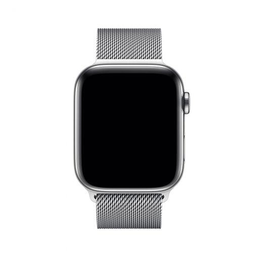 Оригинальный ремешок Apple Milanese Loop Silver для Apple Watch 49mm | 45mm | 44mm  (ML783)