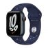 Оригинальный ремешок Apple Nike Sport Band Midnight Navy | Mystic Navy для Apple Watch 45 mm | 44 mm | 42 mm (ML8C3)