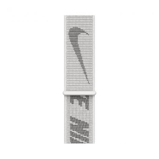 Оригинальный ремешок Apple Nike Sport Loop Summit White для Apple Watch 45mm | 44mm | 42mm (ML373)