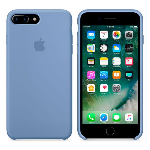 Чохол Apple Silicone Case Azure (MQ0M2) для iPhone 7 Plus