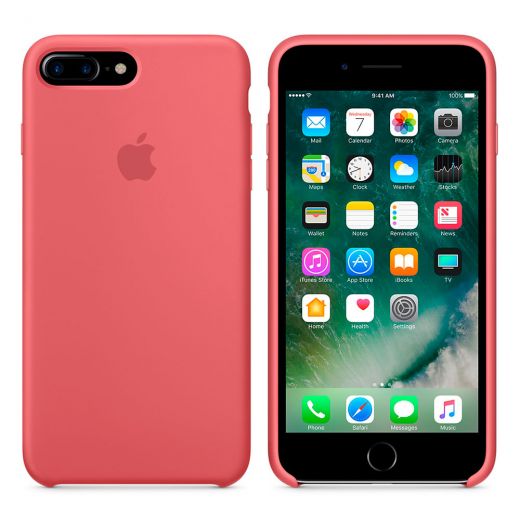 Чехол Apple Silicone Case Camellia (MQ0N2) для iPhone 7 Plus