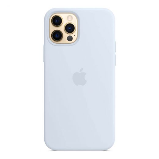 Силиконовый чехол CasePro Sillicone Case (High Quality) Cloud Blue для iPhone 12 | 12 Pro